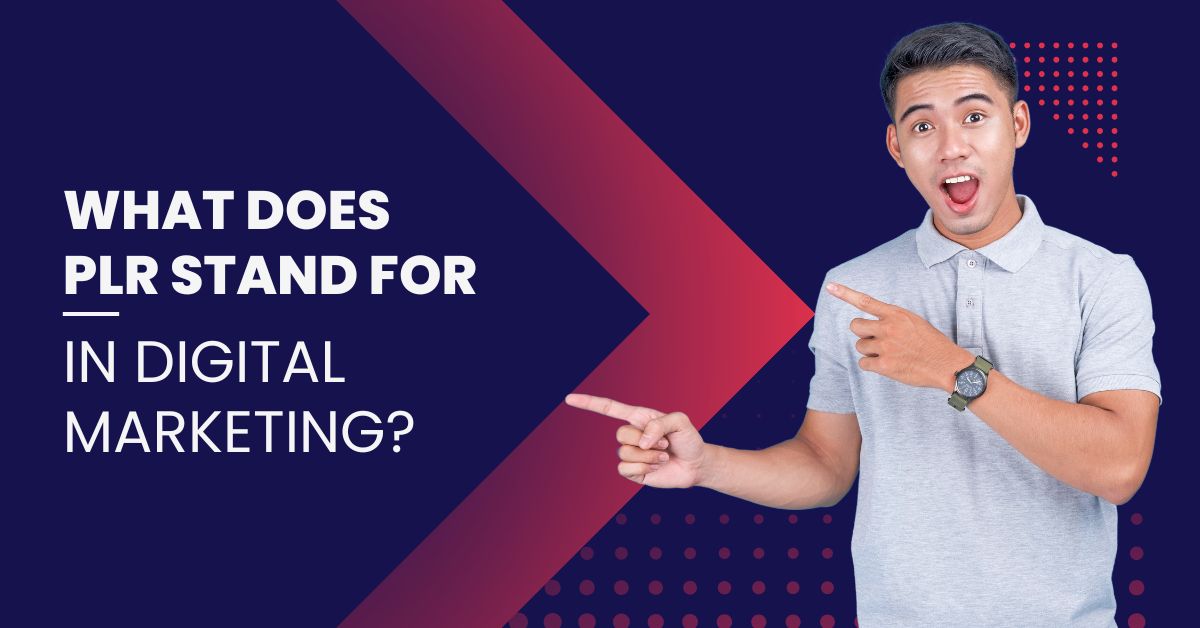 What Does PLR Stand for in Digital Marketing